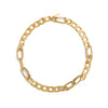 Cuban And Oval Links Choker