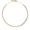 Crystal Drops Choker Necklace