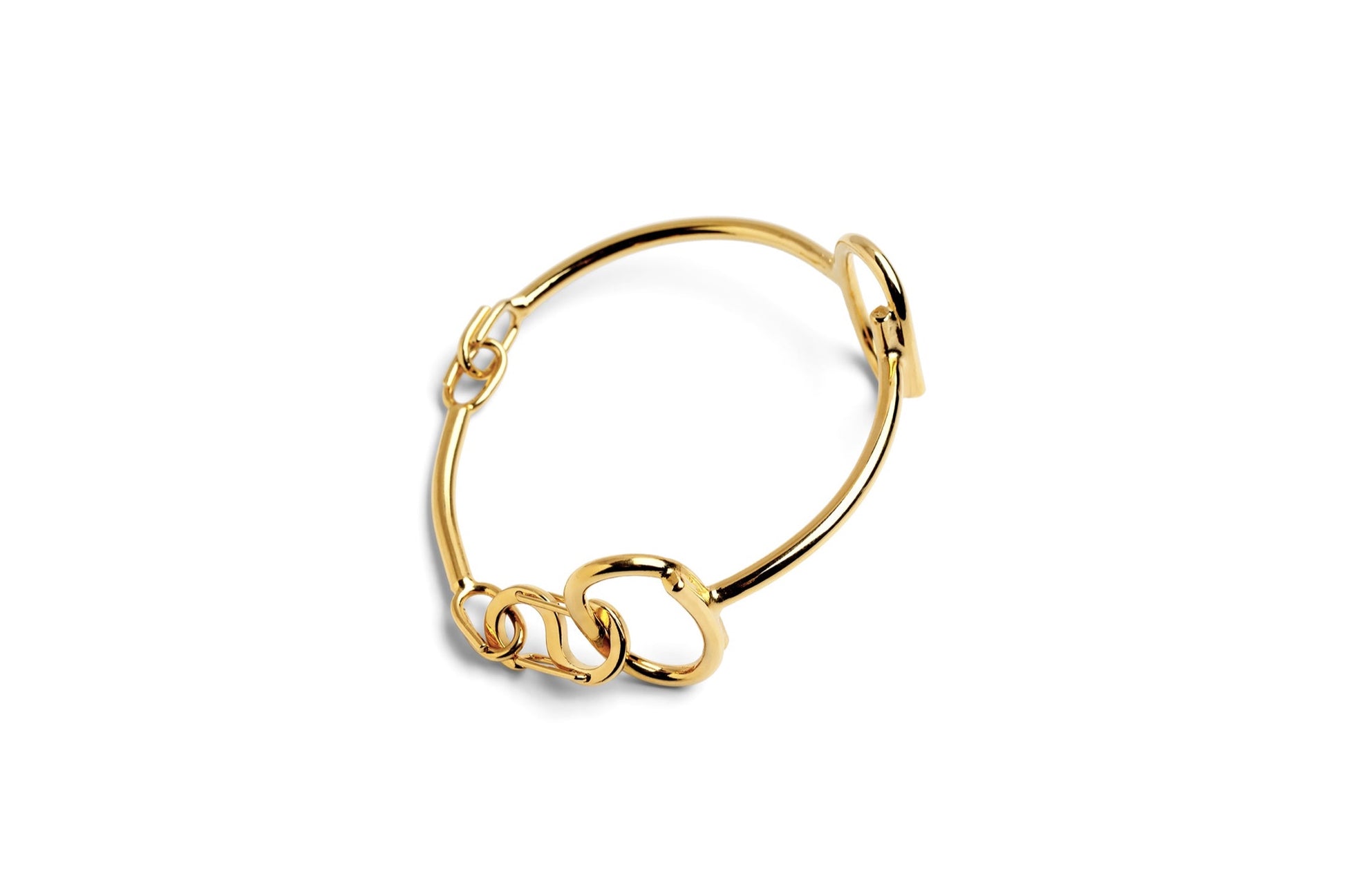 Linked Theory Cuff Bracelet