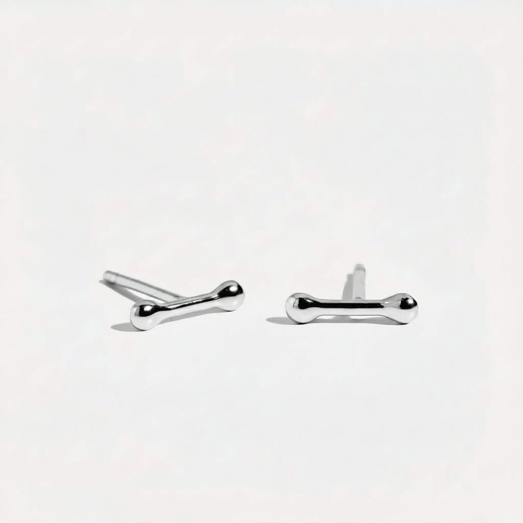 14K Bar Studs