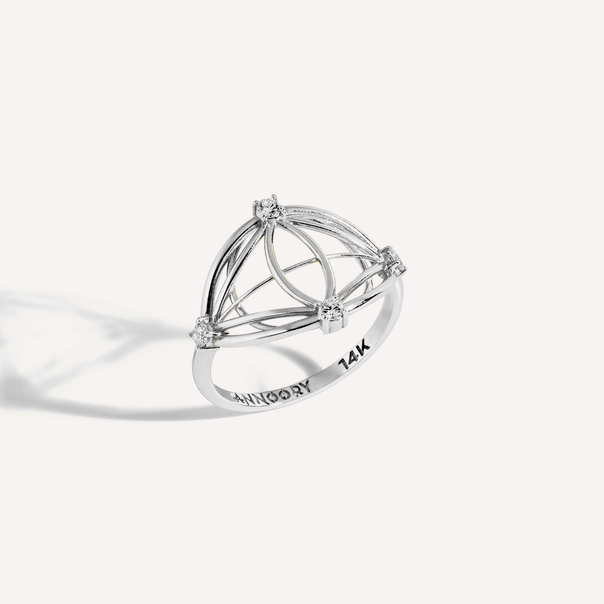 Evil Eye Evolves Diamond Ring