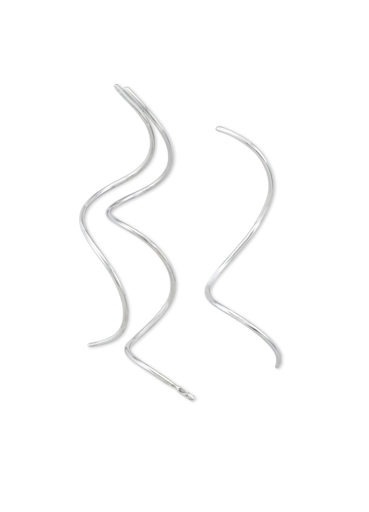 Long Snake Earrings
