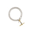 Wind Curb Bracelet with T-Bar