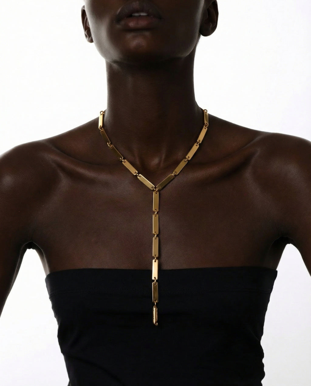 Nexa Drop Tie Necklace