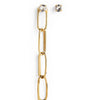 Bold Links Natural Elegance Earrings — Gold plated
