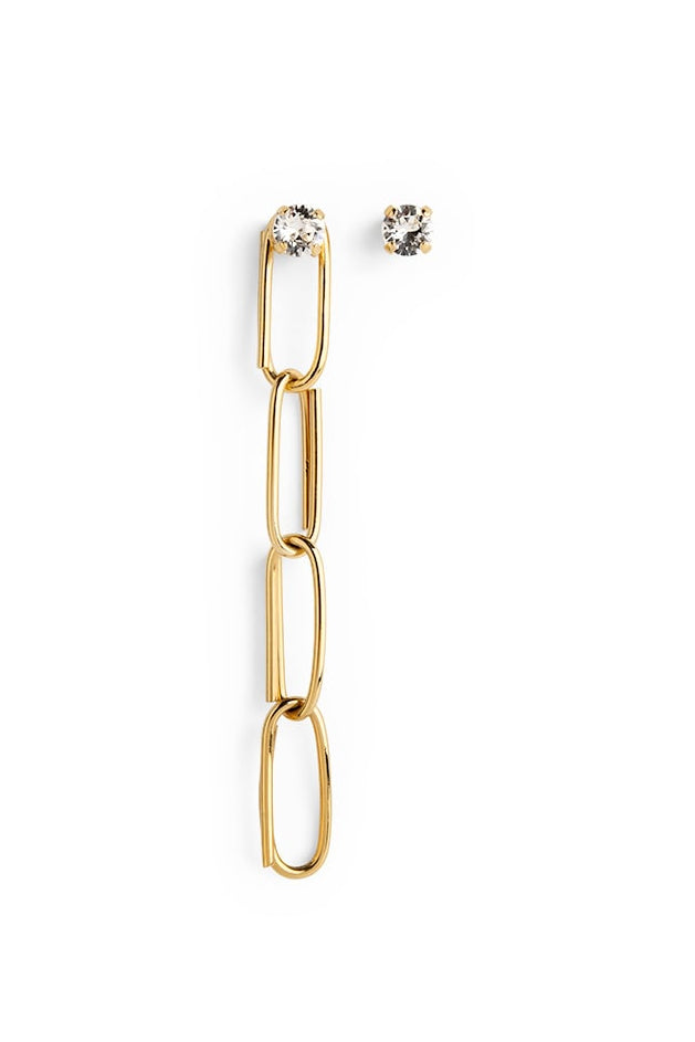 Bold Links Natural Elegance Earrings