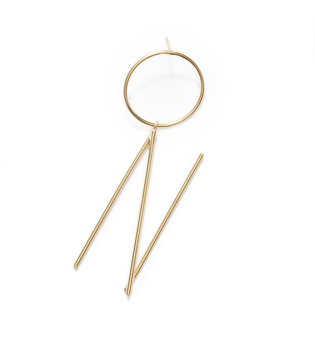 Initials Earring (L)