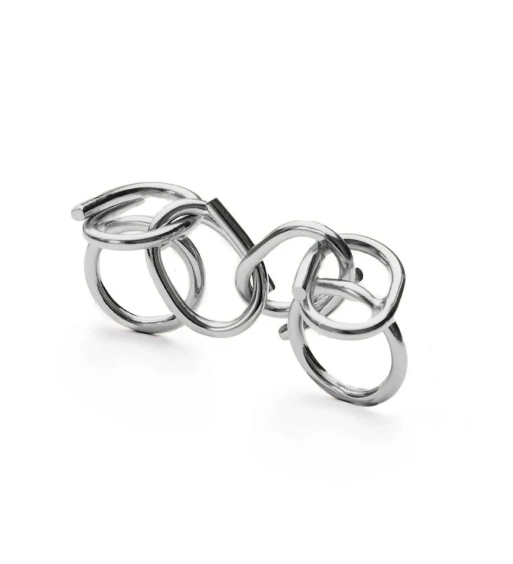 Two Finger Chain Ring