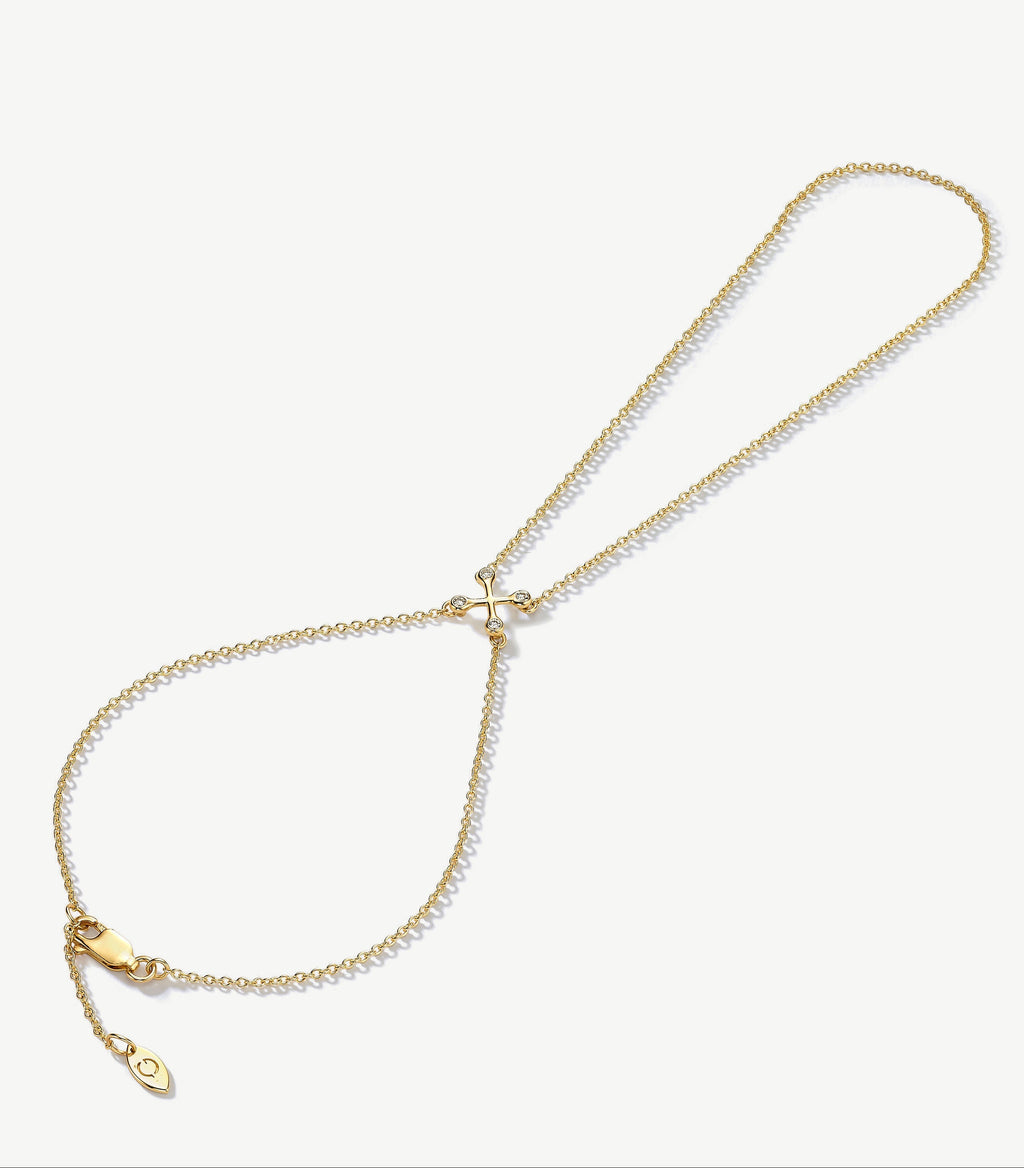 444 Diamond Hand Chain