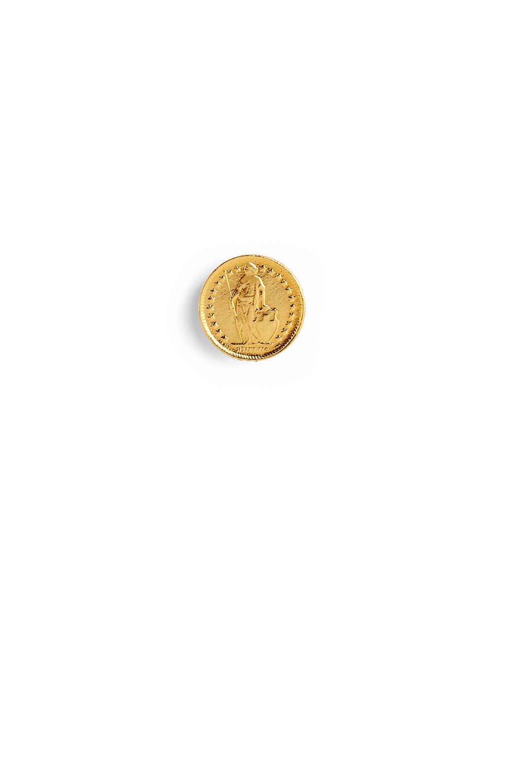 Coin Tassel Earring (Single)