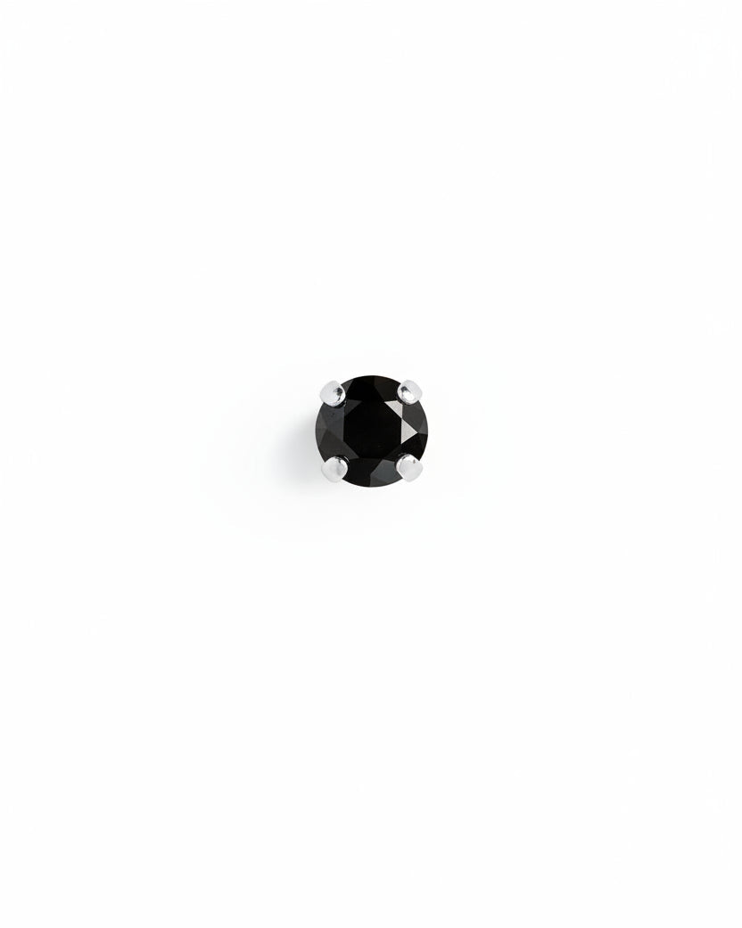 Sterling silver Crystal Tassel Earring (single)