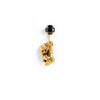 Black Crystal Bismuth  Earring