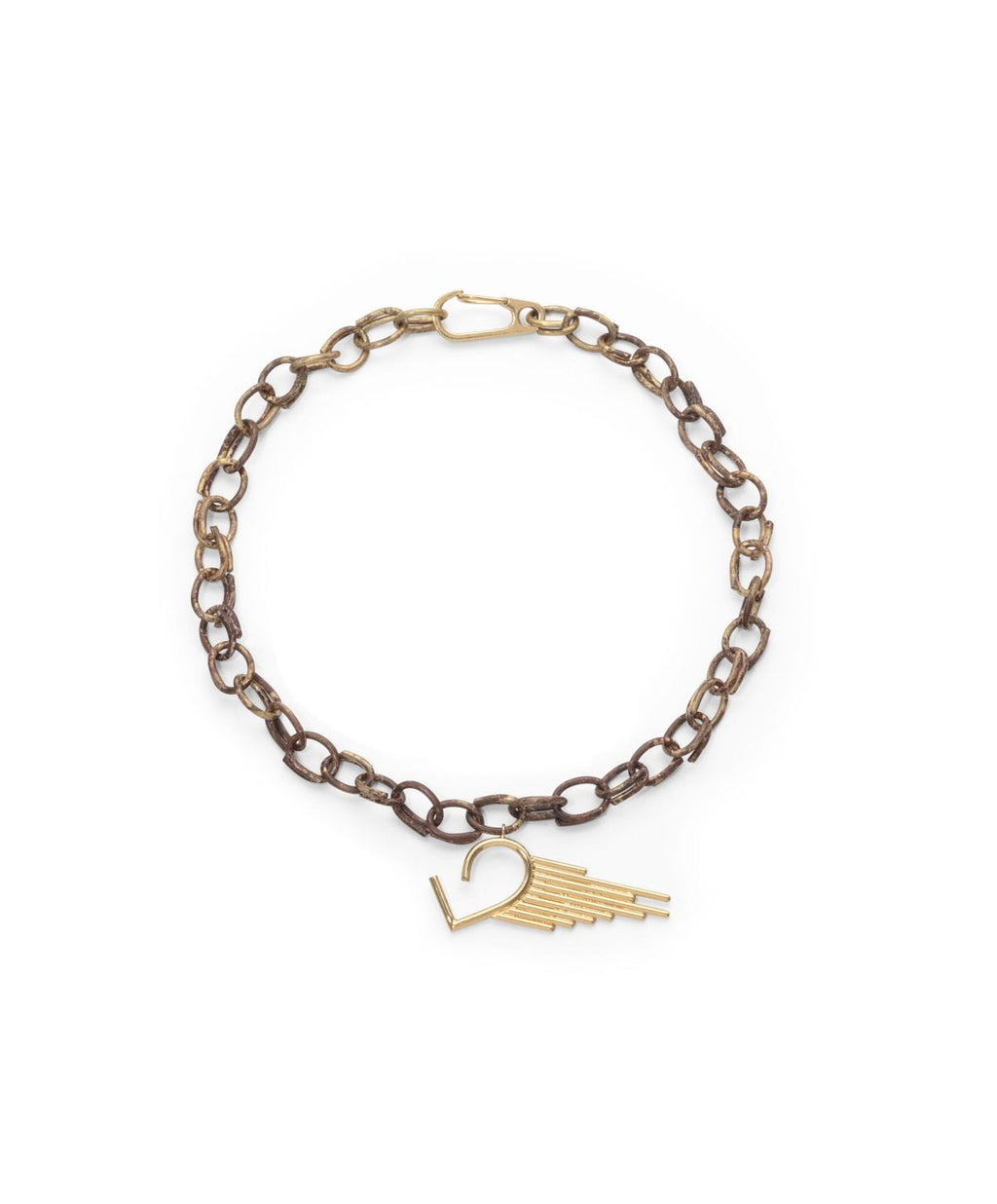 Heart Oval Chain Necklace