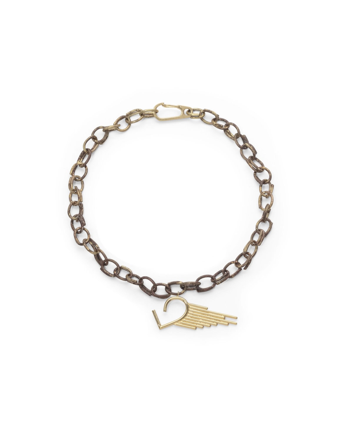 Heart Oval Chain Necklace