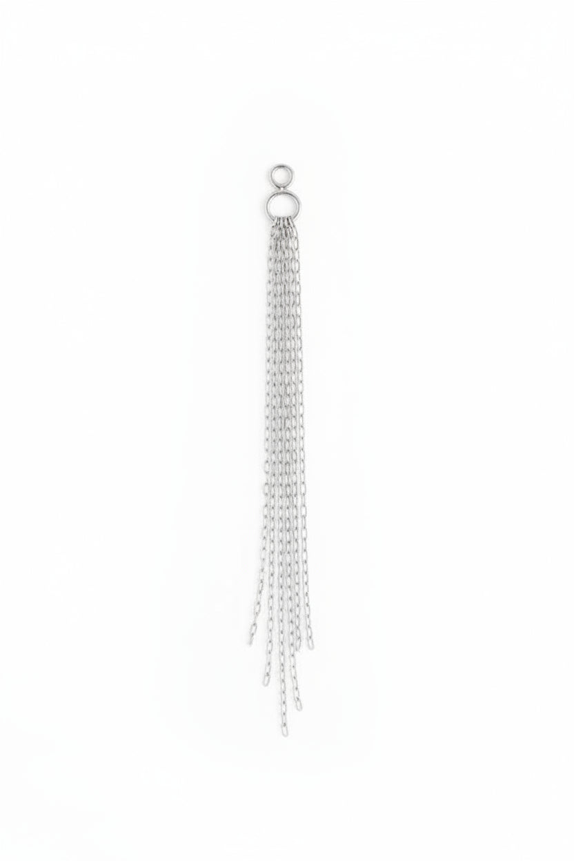 Crystal Tassel Earring (Single)