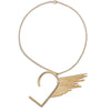 Large Heart Pendant Necklace