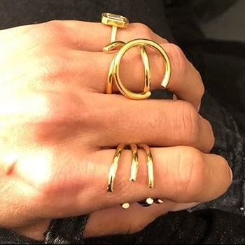 Half Circles Ring