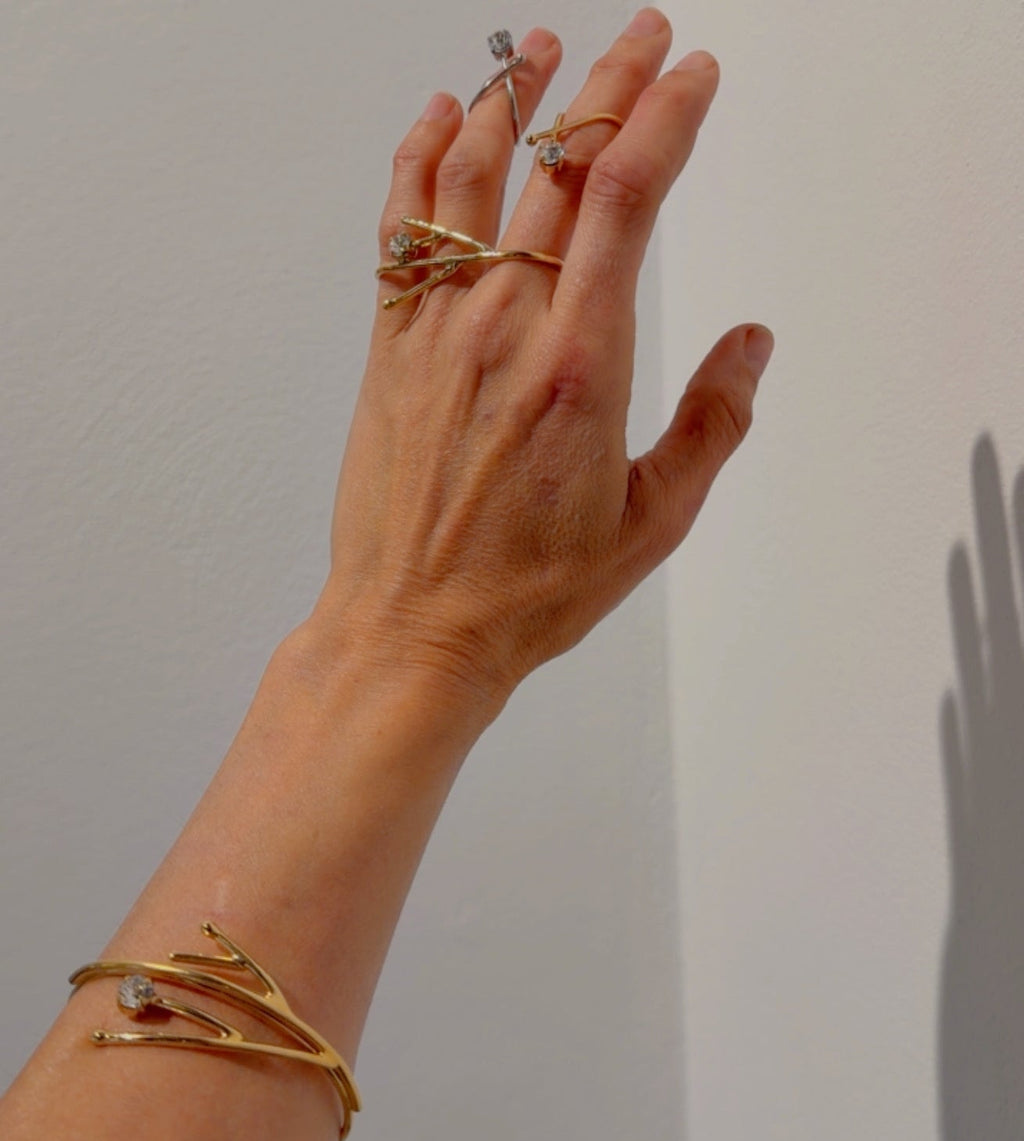 Pine Cuff Bracelet