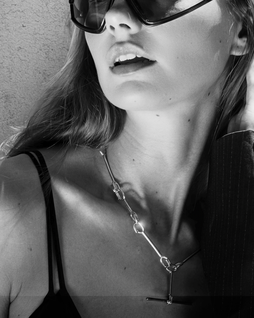 שרשרת חוליות בציפוי זהב 24K