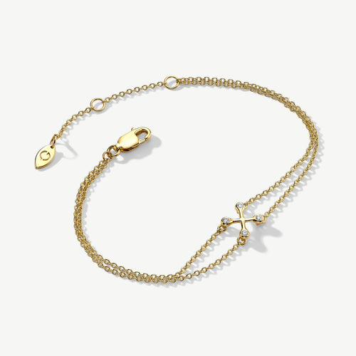 Align your Elements Diamond Anklet