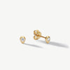 Let Your Waters Flow Teardrop Diamond Studs