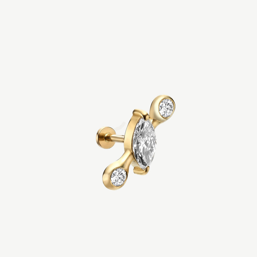 Cosmic Female Diamond Helix