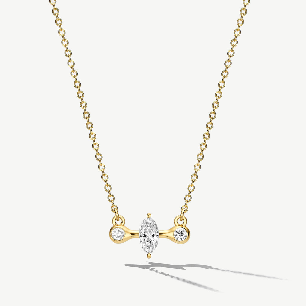 Cosmic Balance Diamond Necklace