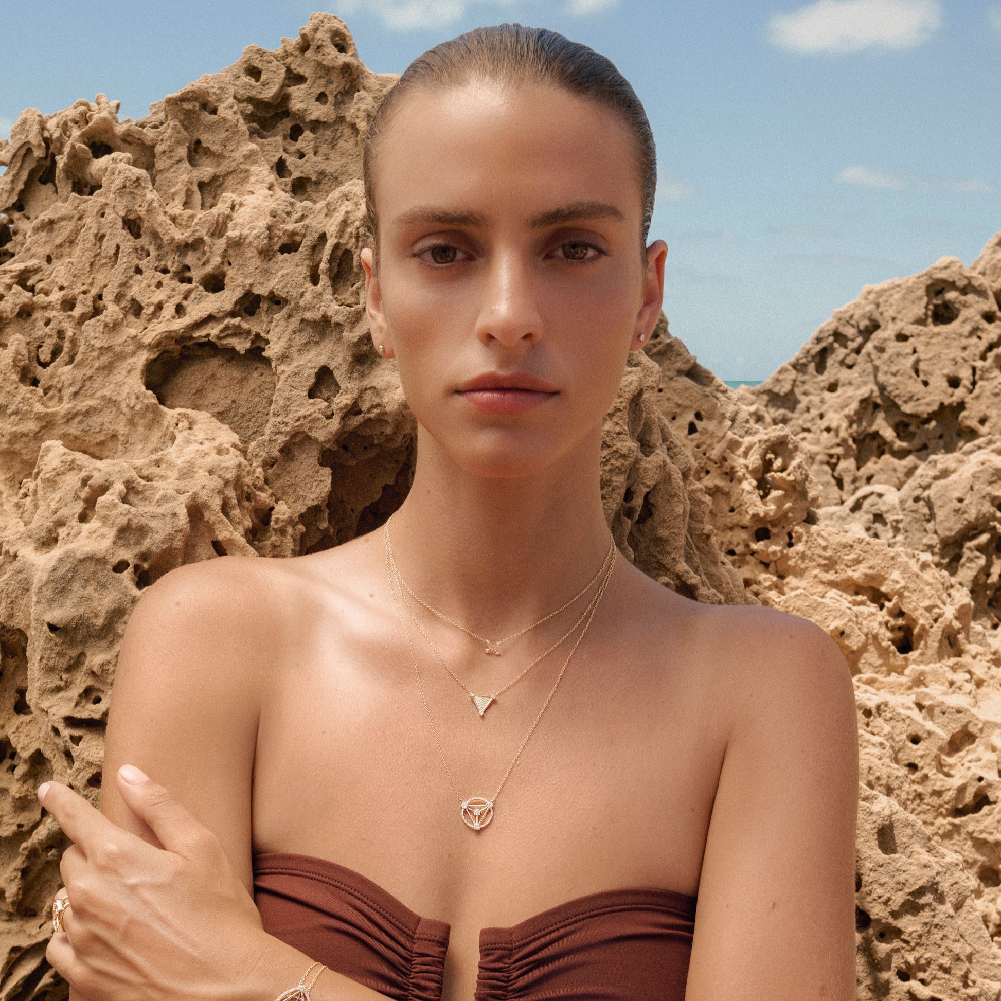 Upgrade Your Aura Small Diamond Necklace