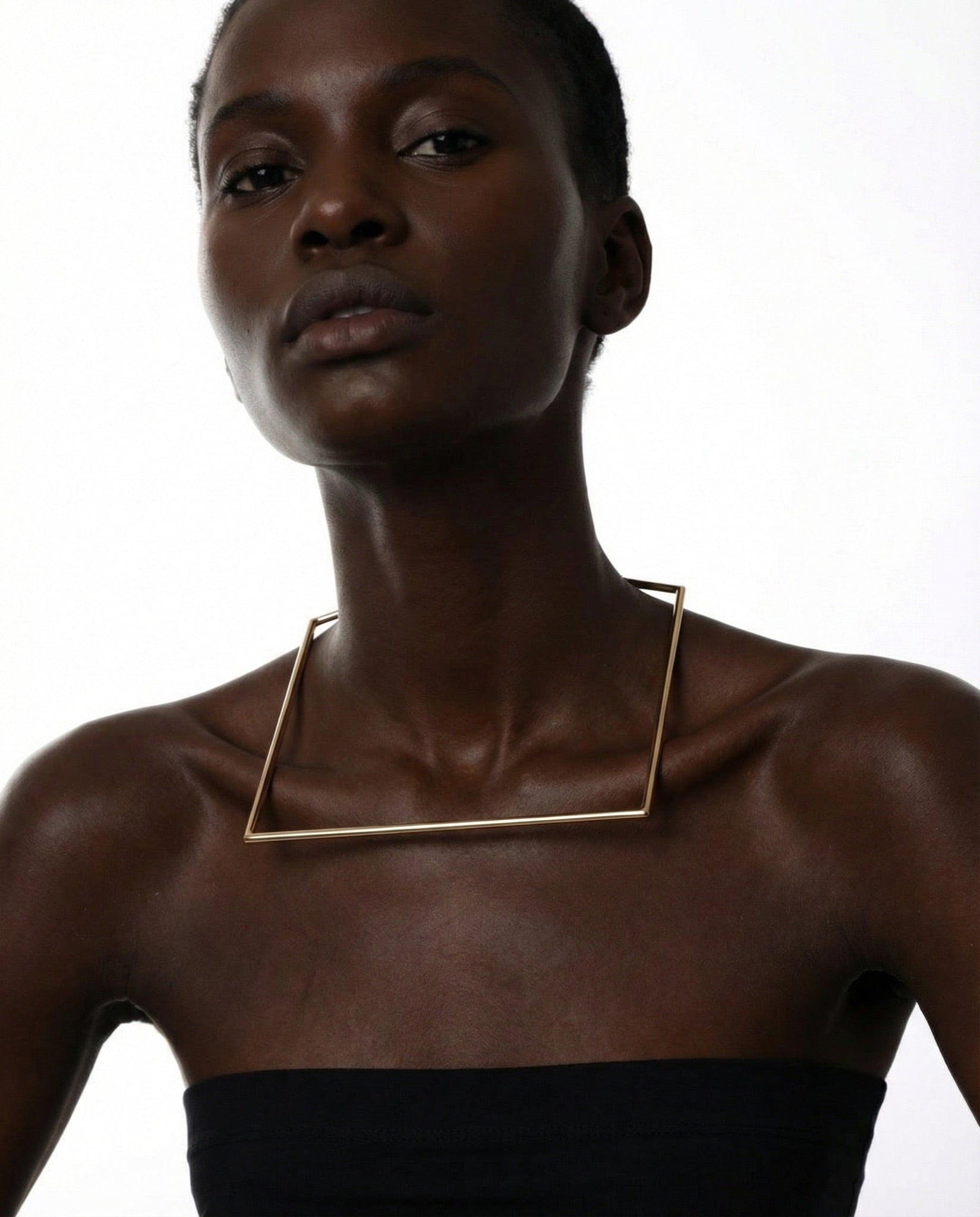 Rectangular Collar Necklace