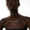 Rectangular Collar Necklace