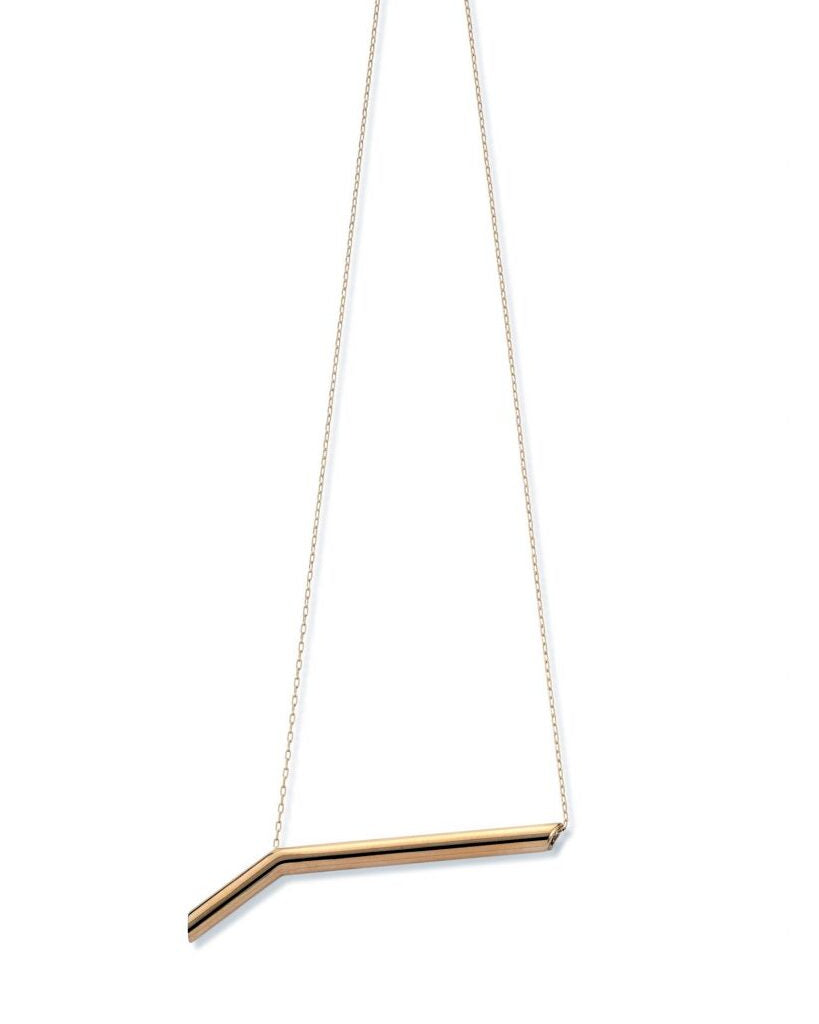 Geo Cylinder Necklace