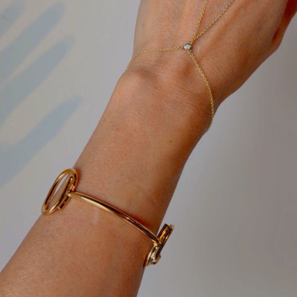 Linked Theory Cuff Bracelet