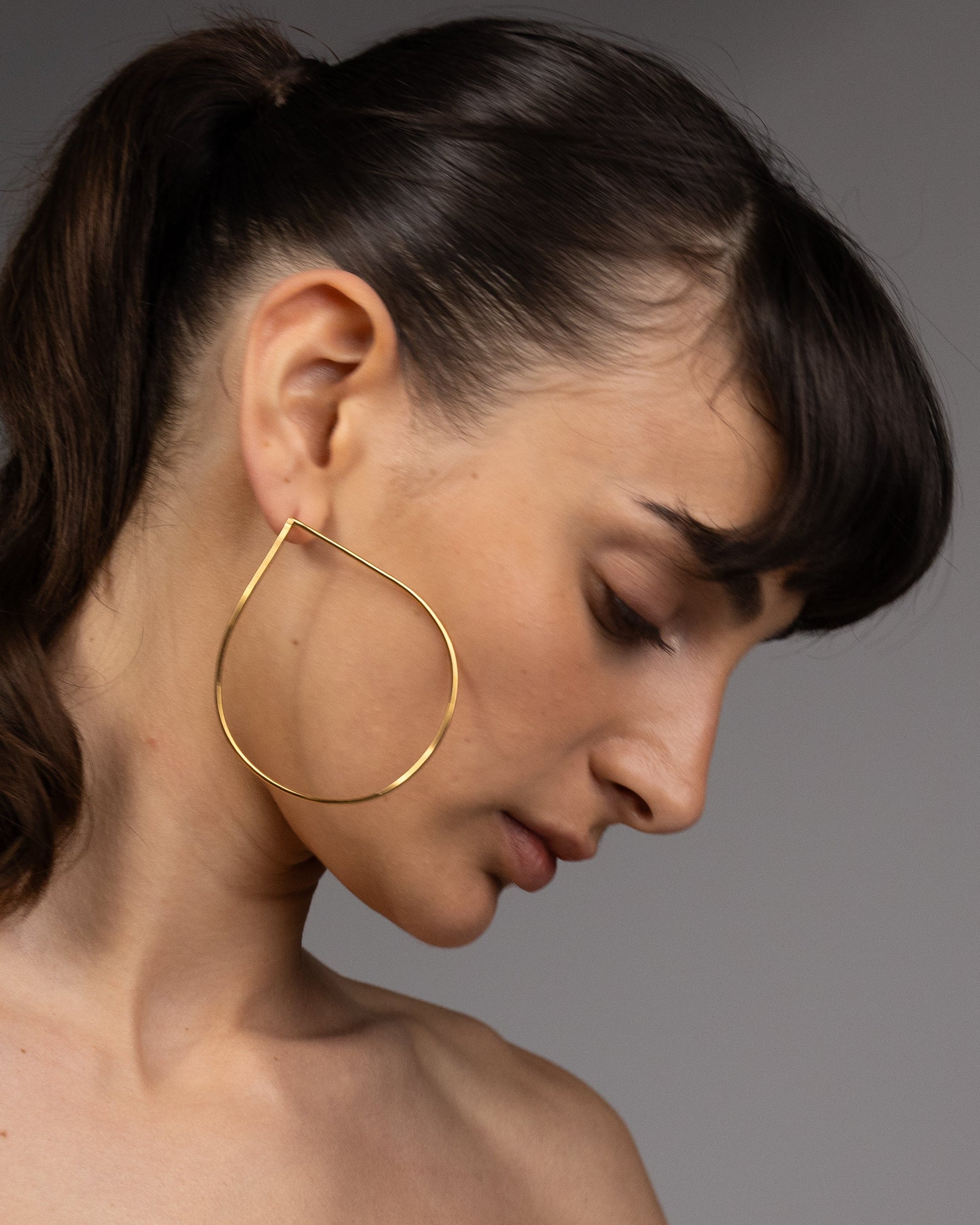 Triangle Drop  Earrings