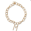 Oval Links Initial Necklace