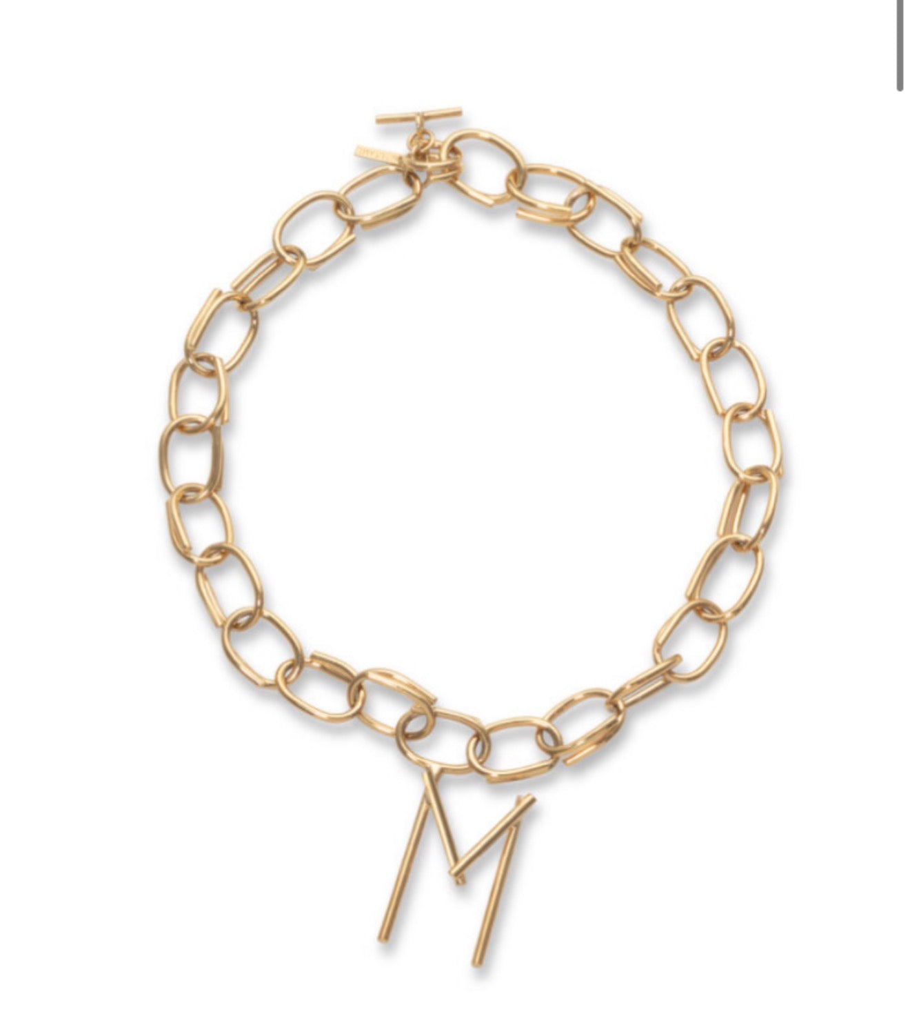 Initials  Necklace L