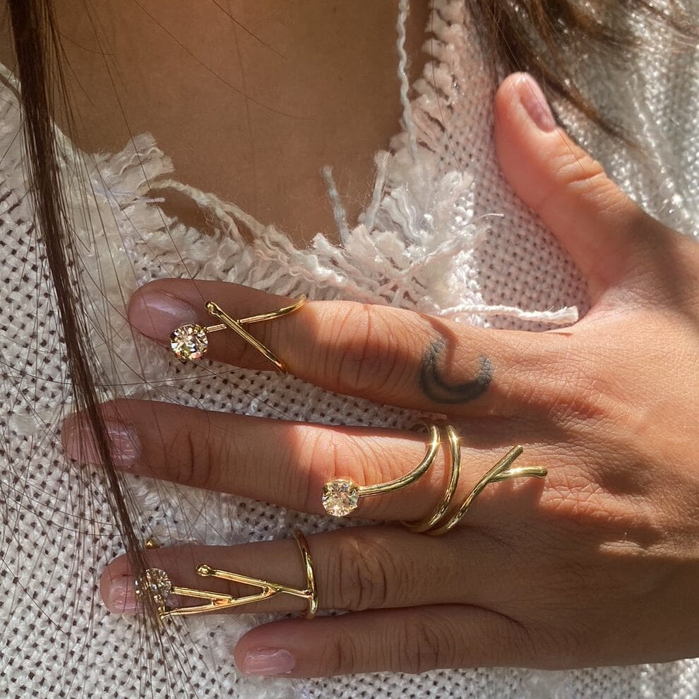 Pine Snake Ring
