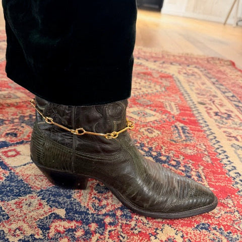 Linked Theory Boot Necklace