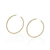 Intertwined Hoop Earrings