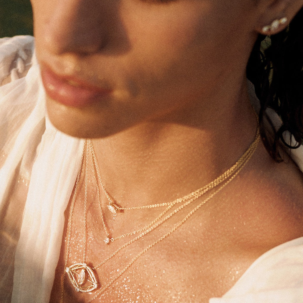 On Point Diamond Necklace