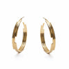 Lines Hoop Earrings