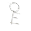 Initials Earring Sterling Silver