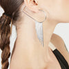 Statement Heart Single Earring — campaign image
