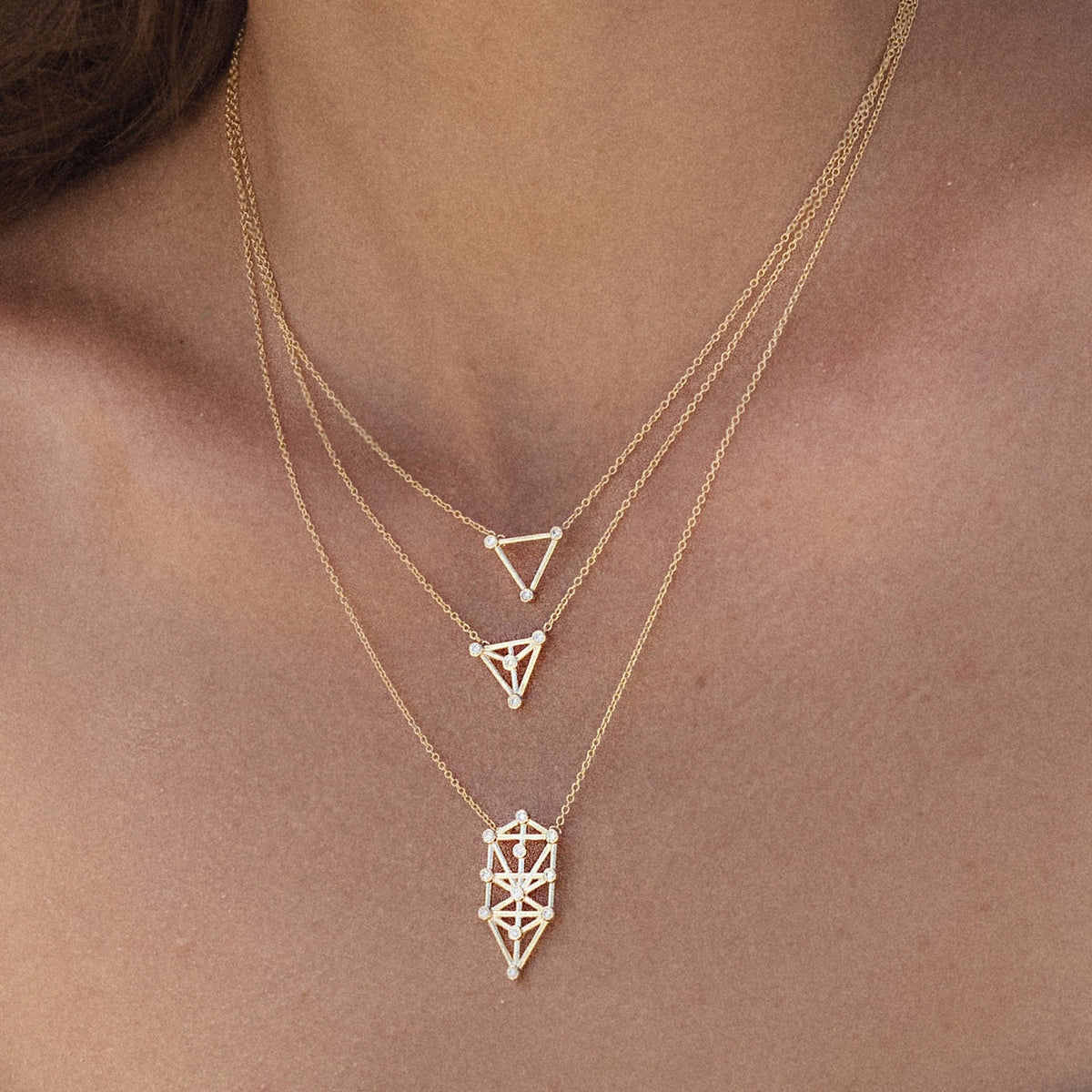 Master Manifestor Diamond Necklace