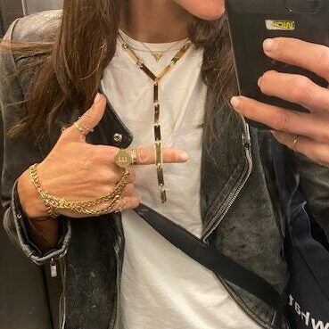 Nexa Drop Tie Necklace