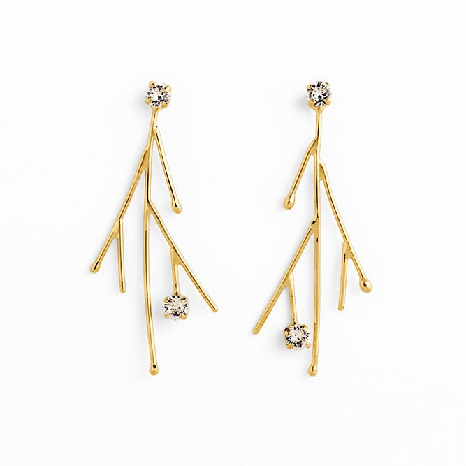 Pine Multi Branches Earrings