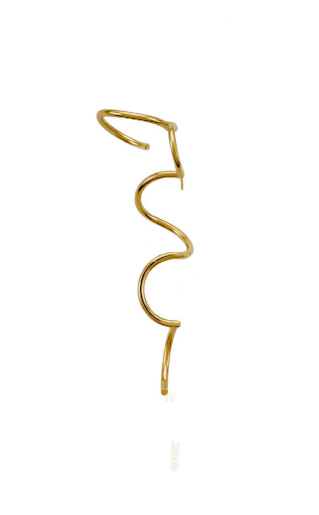 Semi Circles Ear Climber