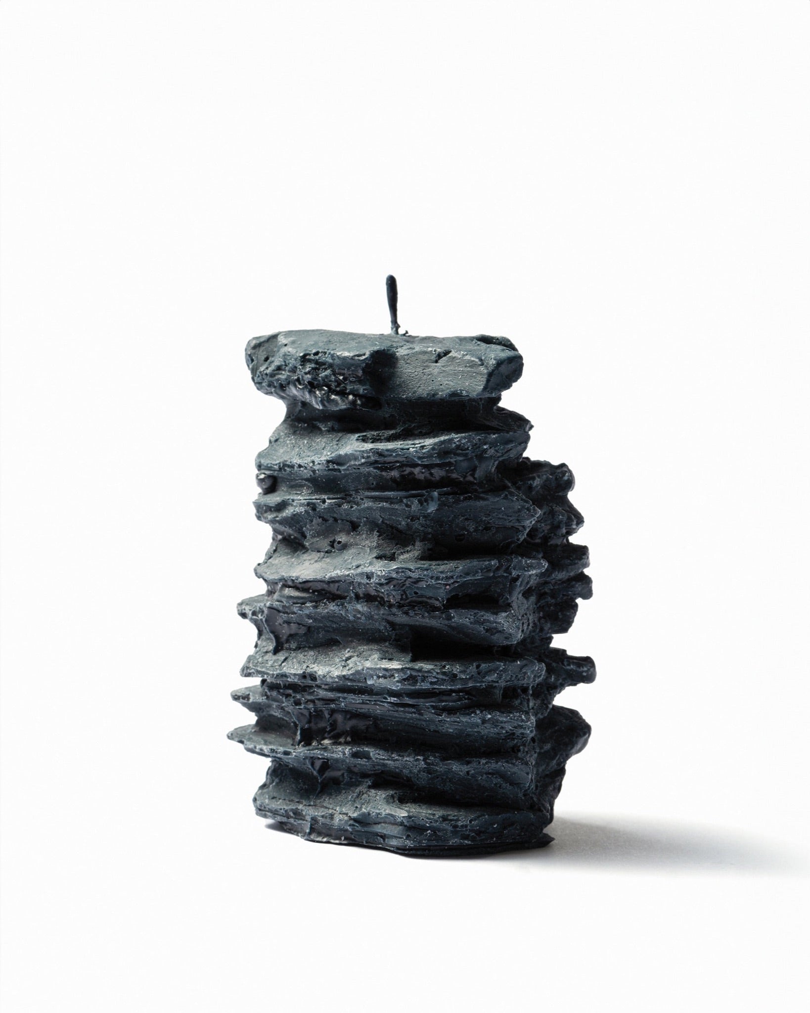 Tephra-Black Beeswax Candle