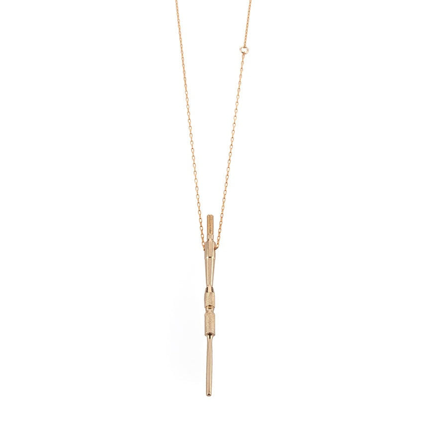 Hinge Screw Necklace