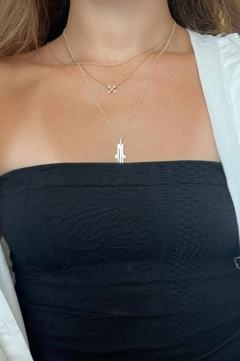 Sterling silver Hamsa Pendant