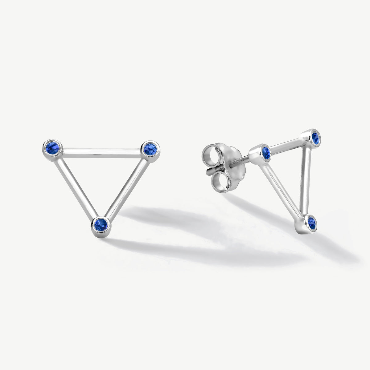 Unseen Realities Blue Sapphire Earrings